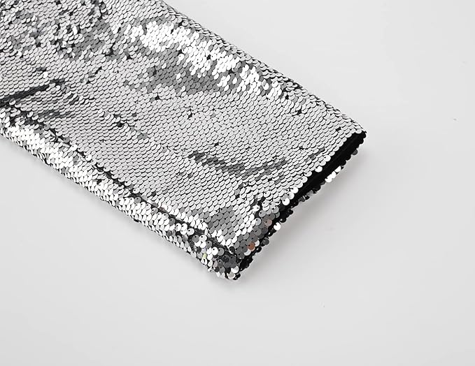 Men's 70s Disco Shiny Sequin Blazer Jacket for Weddings Prom & NightclubsSparkling Metallic Tuxedo Coat with Stretch Fabric