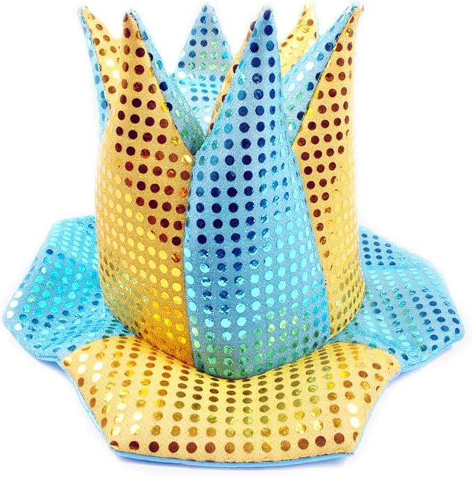 6 Pack Assorted Novelty Party Hats, Funny Costume Hats, Funny Photo Booth Props Hats for Adults, Fun Dress Up Hats Accessories for All Parties, Halloween, Weddings, Events