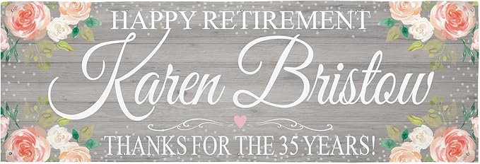 Let's Make Memories Personalized Celebration Banner - Wedding, Anniversary, Engagement Party Decorations - Custom Indoor/Outdoor Vinyl Banner - Any Text - Rustic - Gray - 8ft