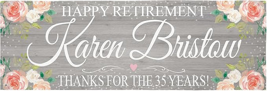 Let's Make Memories Personalized Celebration Banner - Wedding, Anniversary, Engagement Party Decorations - Custom Indoor/Outdoor Vinyl Banner - Any Text - Rustic - Gray - 8ft