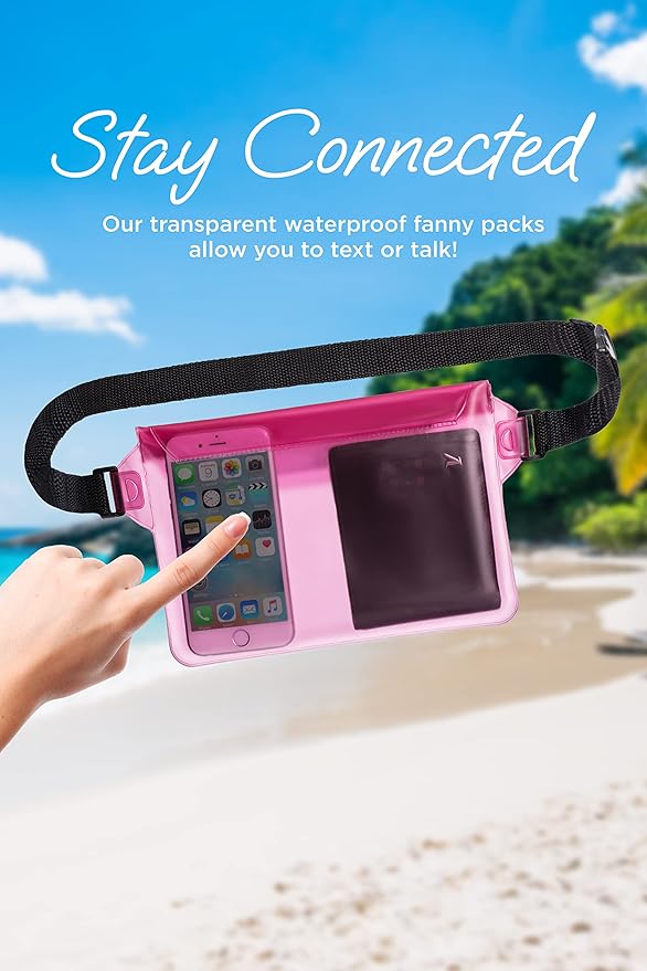 Waterproof Bachelorette Party Fanny Pack Set (12 Pack - Pink) 1 “Wife of the Party” Bride Fanny Pack and 11 “The Party” Bachelorette Fanny Packs | Bachelorette Party Favors I Bachelorette Gifts