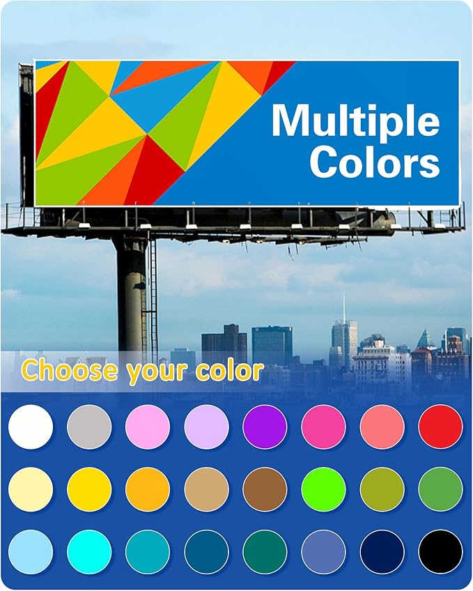 Custom Vinyl Banners and Signs Customize for Business Outdoor, Personalized Banner Customize with Text Logo for Parties Graduation, Customized Banner Decoration for Birthday Wedding Event 8'x12'