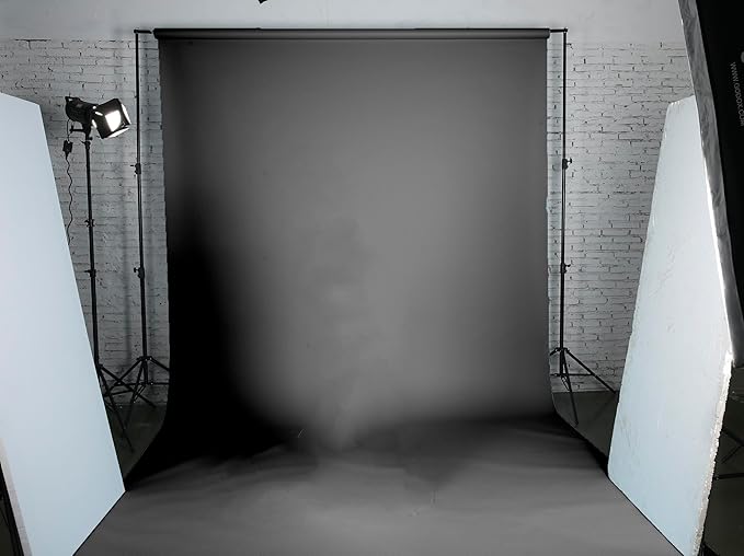 Seamless Photo Photography Backdrop Paper, Photo Background Paper Roll (Ultra Black, 107”x19.5')