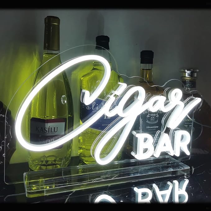 Neon Sign Tabletop, White Wedding LED Neon Light with Stand, Handmade Night Lamp for Wedding Event Party Man Cave Home Pub Club Reception Dessert Table Sign - 15''
