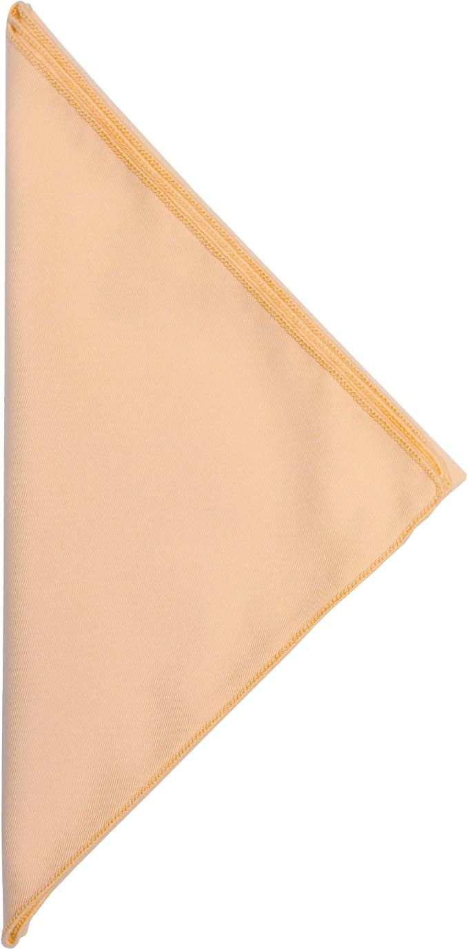 Ultimate Textile Poly-Cotton Twill Peach Cloth Napkins - 17" x 17" (Set of 60) Washable Lunch Napkins for Weddings Restaurants Parties