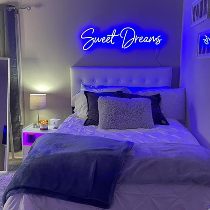 Custom Neon Sign, Personalized LED Name Logo Neon Lights for Kids Girls Room Bedroom Wall Decor, Neon Sign Customizable for Wedding Birthday Party Bar Shop Office Business (16-60")