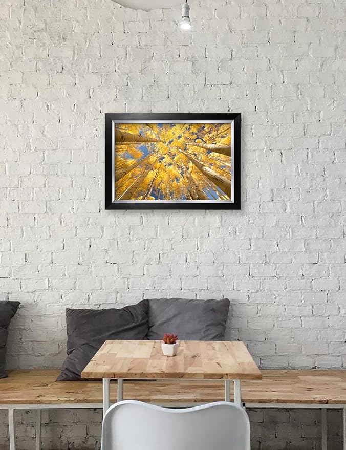 IPIC - Fall in Love, Personalized Canvas Wall Art with Names and Date on for Home Decor, Customized Gift for Anniversary,Wedding,Birthday and Holidays.