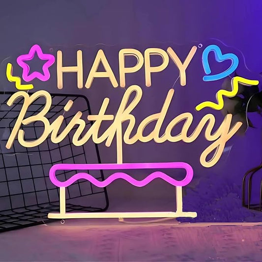 LED Neon Sign Night Light for Wall Party Décor Bedroom Room Bar Wedding Home Birthday Art Decoration Christmas with USB Chain Light modulator 5v 16.5"*9.1"