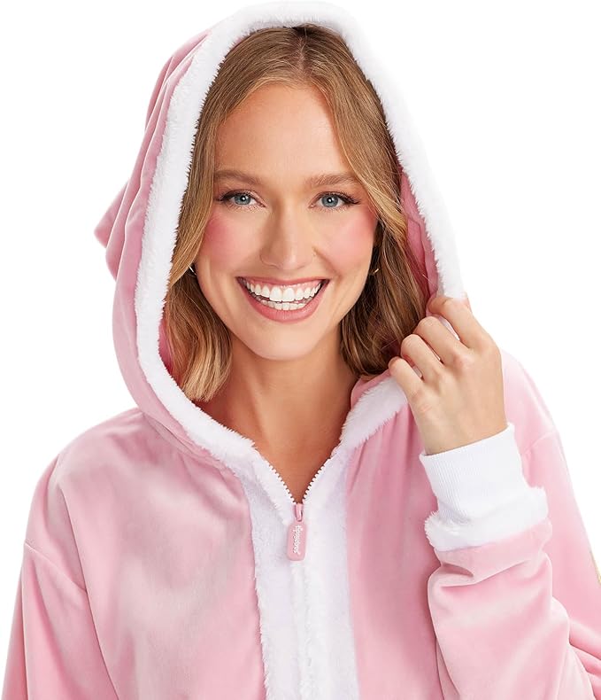Tipsy Elves Christmas Onesies for Adults - Comfy Unisex Matching Holiday Jumpsuits with Convenient Pockets