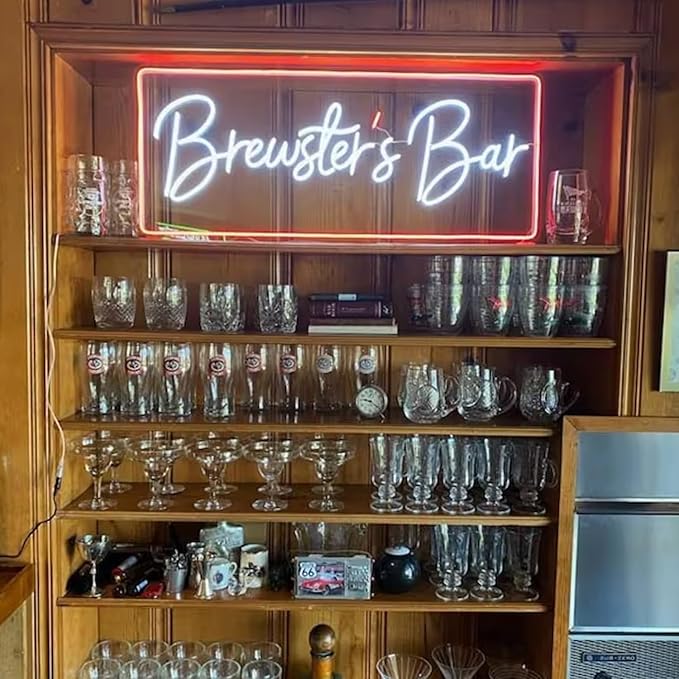 Custom Neon Sign, Personalized LED Light up Name Logo Neon Signs Customizable for Kids Boys Girls Room Bedroom Wall Decor, Wedding Birthday Party, Bar Shop Office, Gift (14-60 inch Large)