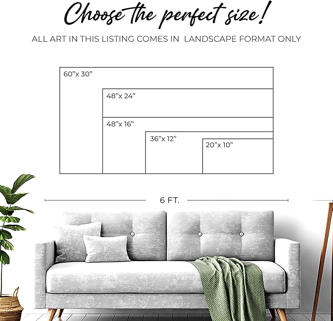 Tailored Canvases Christmas Sign (Gold Christmas Sign, 48x16)
