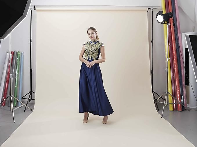 Seamless Photo Photography Backdrop Paper, Photo Background Paper Roll (Ivorine, 107”x39')