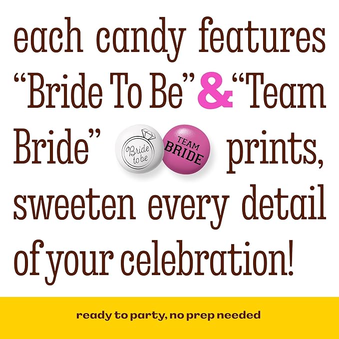 M&M’S WORLD Bachelorette Milk Chocolate Candy - 2lbs of Bulk Candy, Party Favors, Bachelorette Party Favors, Bridal Shower Gifts and More