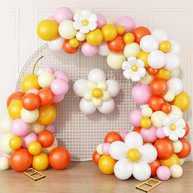 Balloon Arch Stand Set of 2 - Metal Backdrop for Wedding, Birthday, Anniversary, Bridal and Baby Shower - Flower and Floral Arch for Ceremony