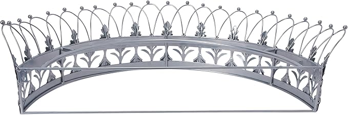 Creative Co-Op Decorative Metal Curtain or Canopy Crown