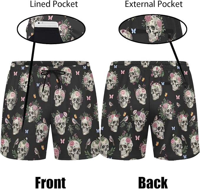 Men's Hawaiian Shirt and Shorts Set 2 Piece Beach Outfits with Bucket Hats for Beach Days and Summer Vibes