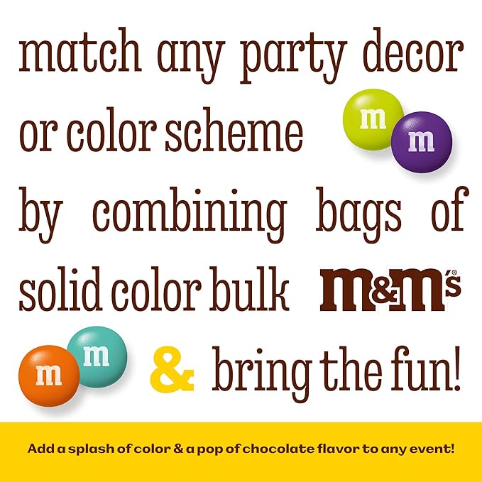 M&M’S WORLD Dark Pink Milk Chocolate Candy - 2lbs of Chocolate Candy Bulk in a Resealable Pack, For Valentine's Day, Birthday Party Favors, Weddings, Graduation and More