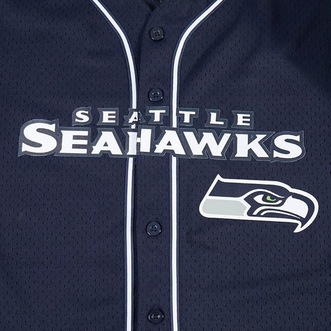 Pro Standard Mens NFL Mesh Button Down Top