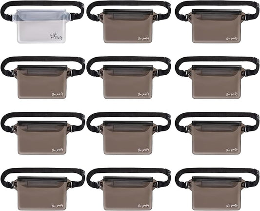 Waterproof Bachelorette Party Fanny Pack Set (12 Pack - Black) 1 “Wife of the Party” Bride Fanny Pack and 11 “The Party” Bachelorette Fanny Packs | Bachelorette Party Favors I Bachelorette Gifts