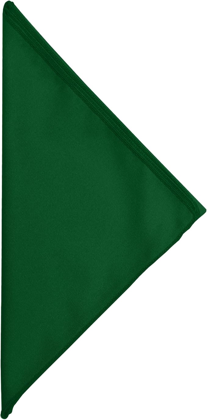 Ultimate Textile Poly-Cotton Twill Hunter Cloth Napkins - 17" x 17" (Set of 12) Washable Lunch Napkins for Weddings Restaurants Parties