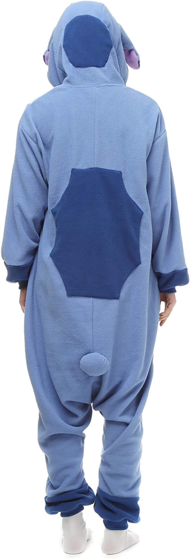 MAJ&COS Animal Onesies Adult Pajamas Halloween Cosplay Costume Unisex Onesie for Women Men