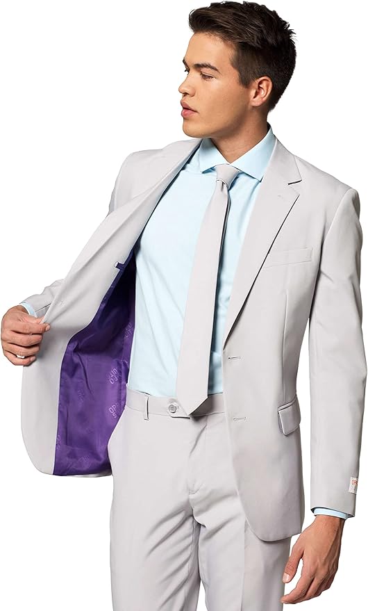 Groovy Grey Boys' Suit