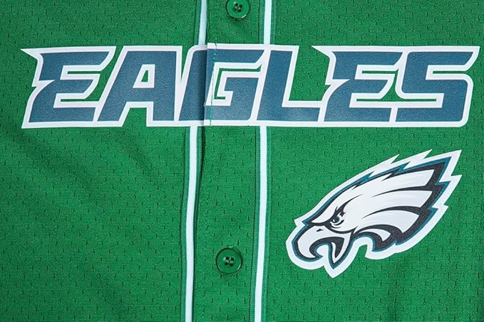 Pro Standard Mens NFL Mesh Button Down Top