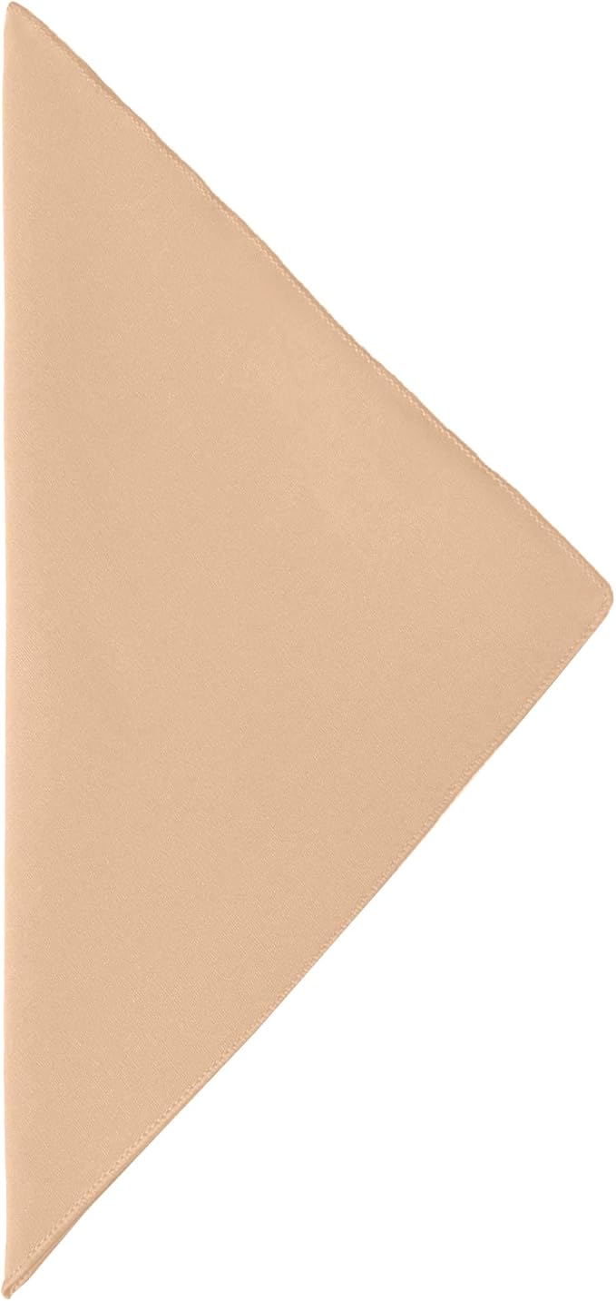 Ultimate Textile Cotton-Feel Peach Cloth Napkins - 17" x 17" (Set of 120) Washable Dining Quality Polyester, Wrinkle & Stain Resistant