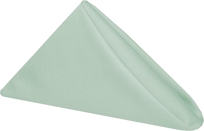 Ultimate Textile Poly-Cotton Twill Seamist Cloth Napkins - 17" x 17" (Set of 120) Washable Lunch Napkins for Weddings Restaurants Parties