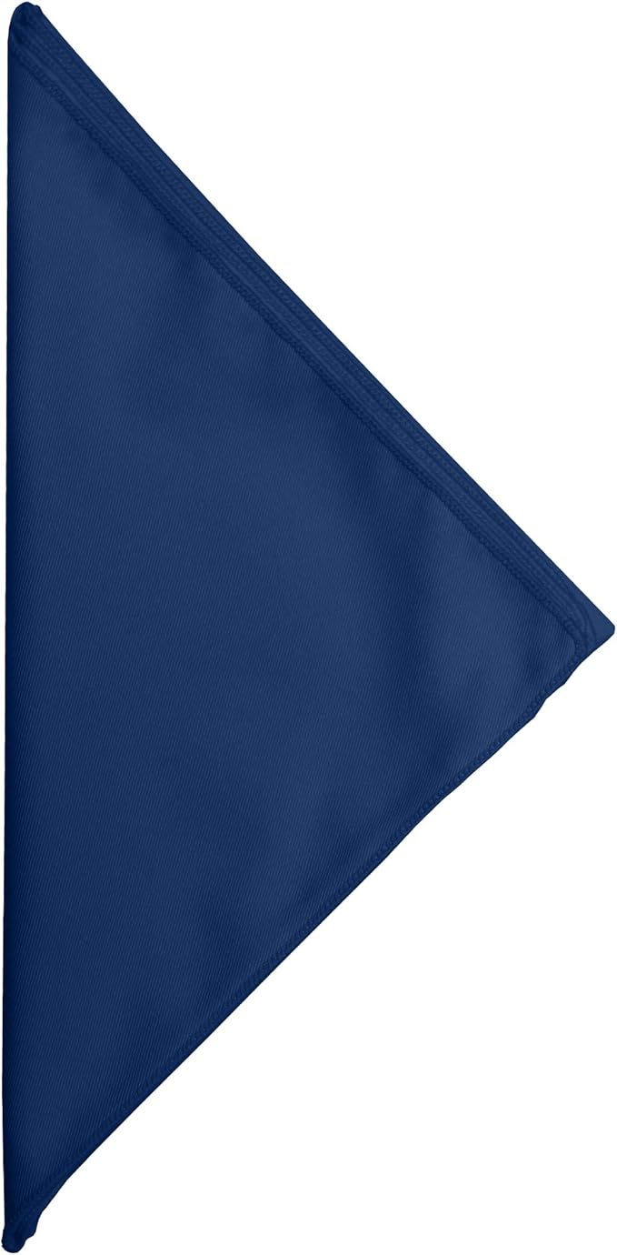 Ultimate Textile Poly-Cotton Twill Navy Cloth Napkins - 17" x 17" (Set of 36) Washable Lunch Napkins for Weddings Restaurants Parties