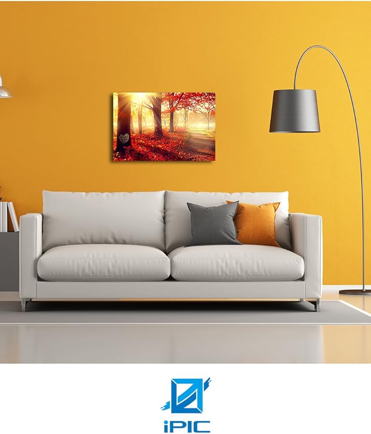 IPIC - You Are My Sunshine, Personalized Artwork with Names and Date on, Customized Gift for Anniversary,Wedding,Birthday and Holidays. 24x16