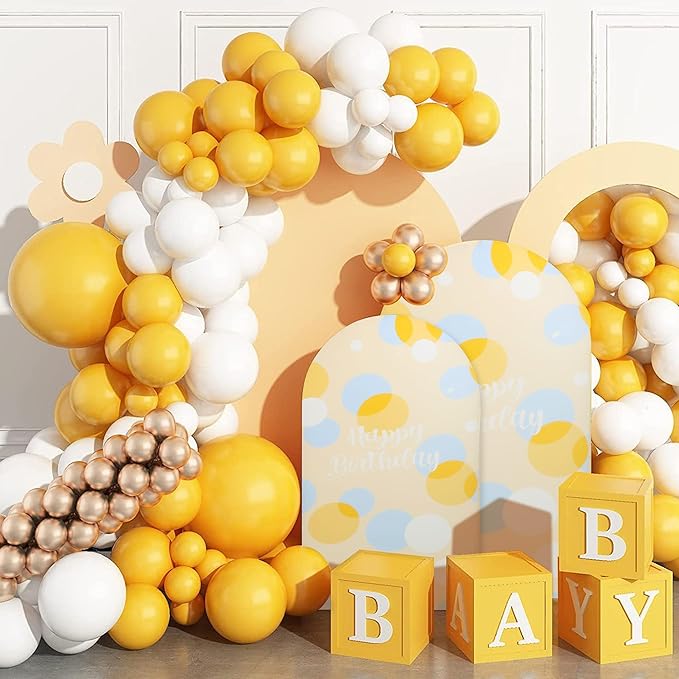 3-Piece Arch Cover Bundle – 7.2FT, 6.6FT & 6FT Stretch Spandex Backdrop Set – Wedding, Birthday & Photo Booth Arch Covers for Every Event