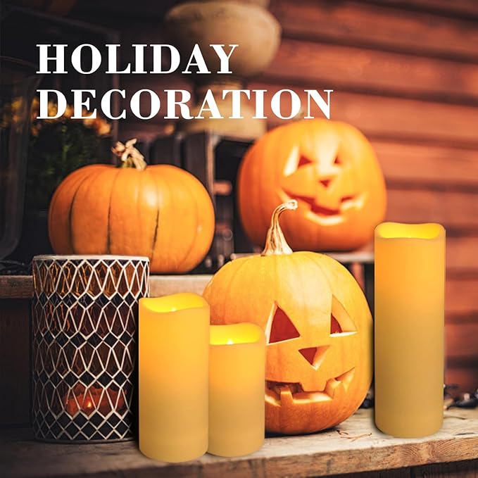 36-Pack LED Flameless Candles with Remote Control - Festival Essentials, Turn On The Light of Warm Colors, Home Decoration, Party, Romantic Date(Three Sizes).