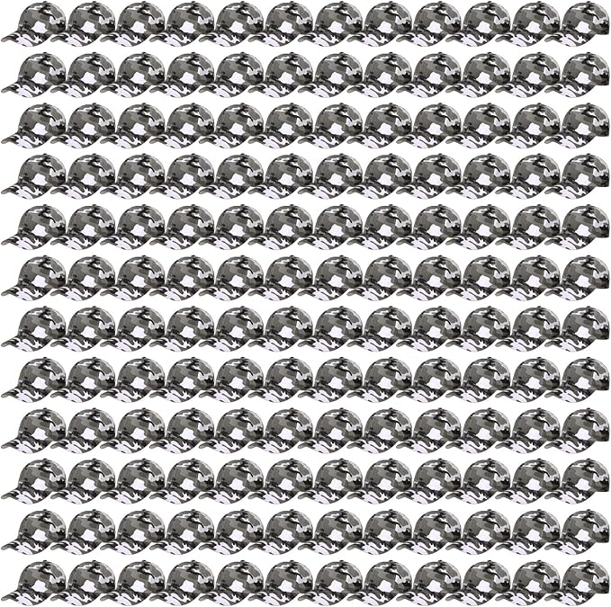 Falari 24/144 Pack Unisex Baseball Cap Bulk Wholesale Plain Blank Hat Adjustable Size
