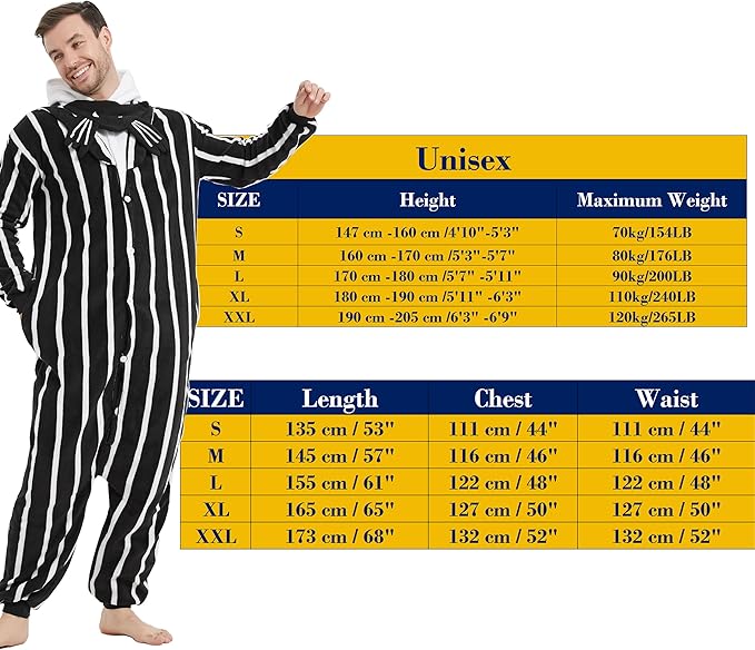 MAJ&COS Animal Onesies Adult Pajamas Halloween Cosplay Costume Unisex Onesie for Women Men