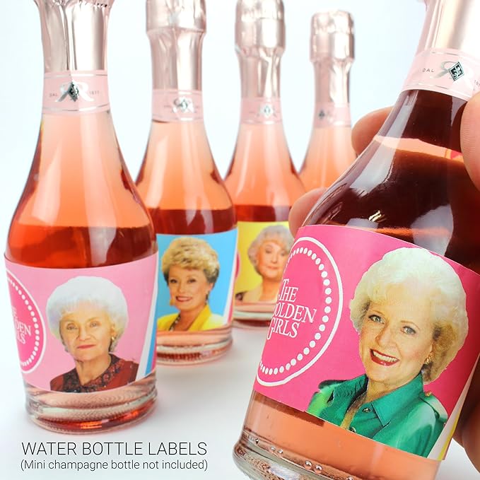 Golden Girls Birthday Party Decorations (Deluxe Pack for 16 Guests) Complete 66-Piece Set with Banner and Table Cover
