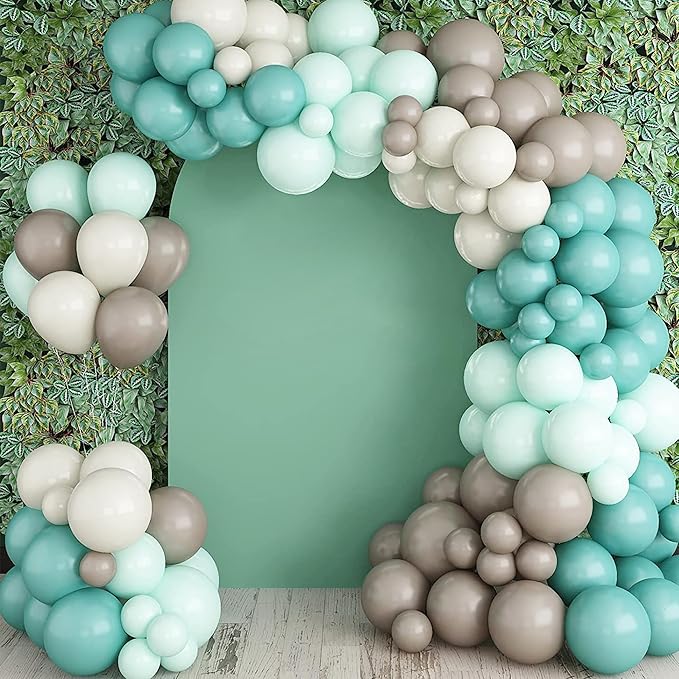 Wedding Arch Cover 7.2FT 6FT Arch Backdrop Cover Spandex Fitted Arch Cover for Round Top Chiara Backdrop Stand Covers for Wedding Birthday Party Baby Shower Banquet Ceremony Decoration