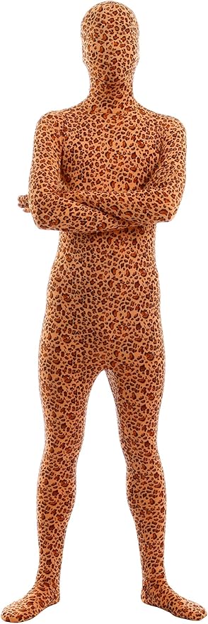 Aniler Men's and Women's Spandex Full Body Zentai Costume Bodysuit