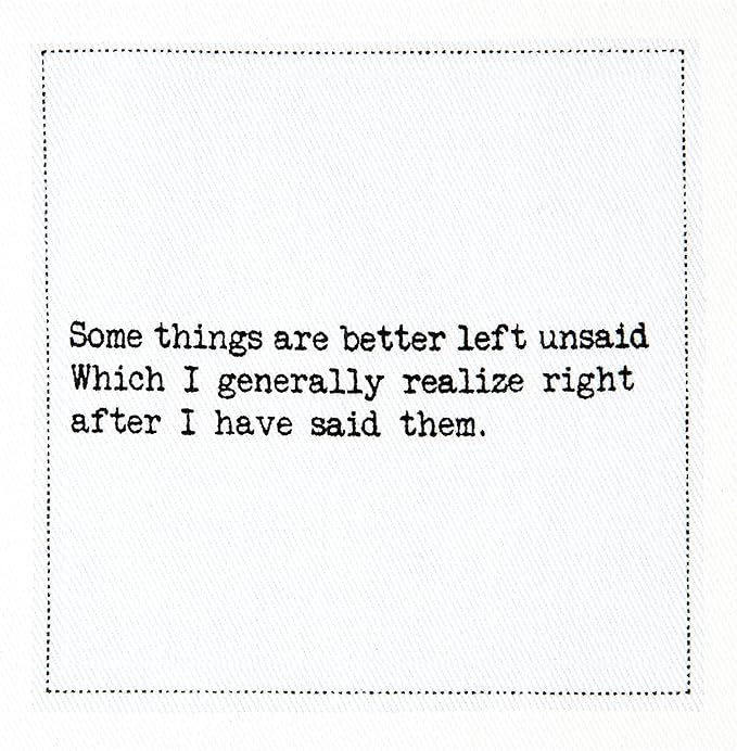 Five Star Funny Snarky Quotes | White Cotton Cocktail Napkins | 50 Luxury Disposable Beverage Napkins with Witty Bar Quotes | Drink Napkins for Parties, Bars, Weddings & Game Nights