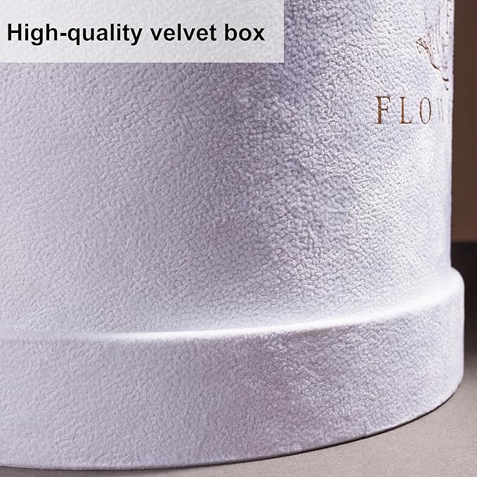 27 Roses in a Luxury Suede Box, Mother Day Flowers Gifts for Mom, Preserved Flowers for Her, Birthday Gifts for Women, Yellow
