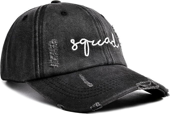 Bride Baby Bachelorette Party Hats, 6 Pack Perfect for The Bride Squad Baseball Trucker Hats