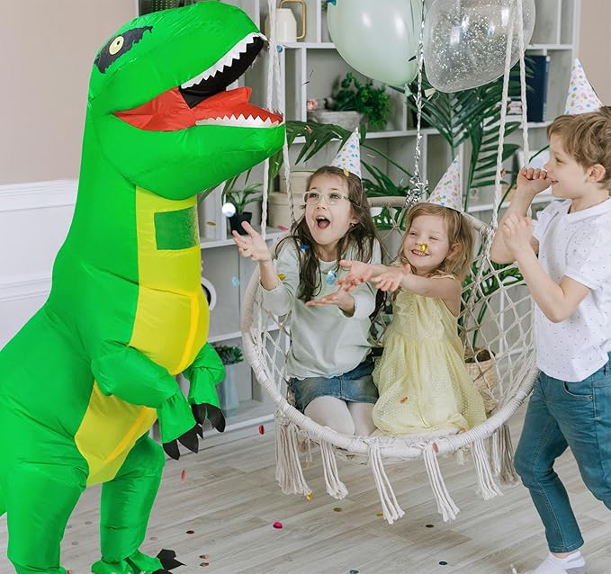inflatable dinosaur costume adult, T-Rex Dinosaur Costume Adults Funny Cosplay Halloween