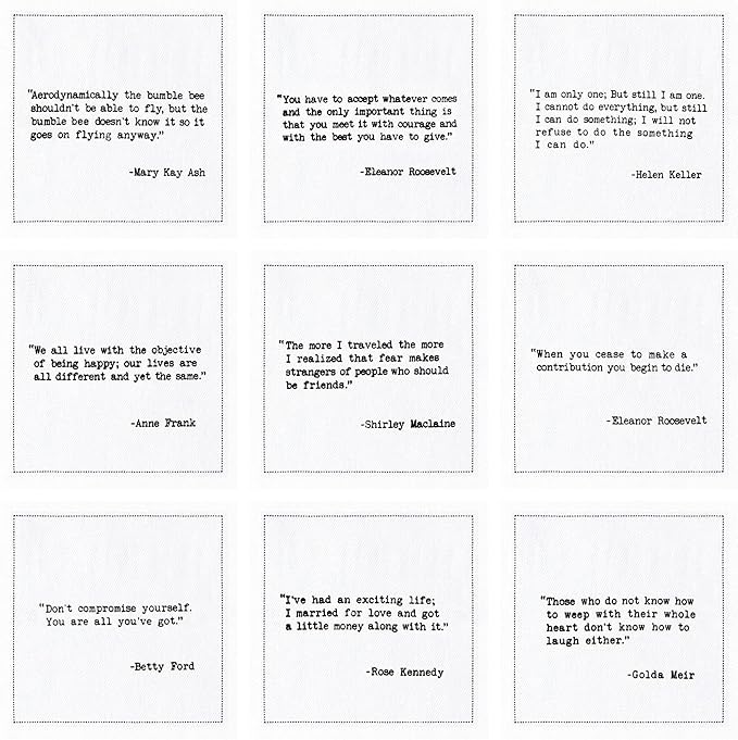 Five Star Funny Inspirational Quotes | White Cotton Cocktail Napkins | 50 Luxury Disposable Beverage Napkins with Witty Bar Quotes | Drink Napkins for Parties, Bars, Weddings & Game Nights