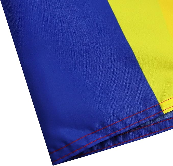 AZ FLAG Set of 10 Ecuador Flags – 90 x 60 cm – Ecuadorian Flag 100% Polyester with Integrated Metal Eyelets
