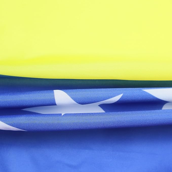 AZ FLAG Set of 5 Venezuela Flags – 90 x 60 cm – Venezuelan Flag 100% Polyester with Integrated Metal Eyelets