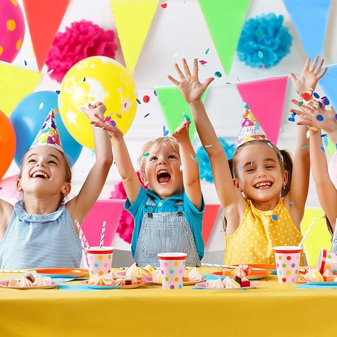 Boao 3280 ft Pennant Banner Flags Multicolor Bunting Triangle Flags Reusable Rainbow Nylon Cloth Flag Pennants for Grand Opening Outdoor Celebrations Shops Classroom Party Decoration