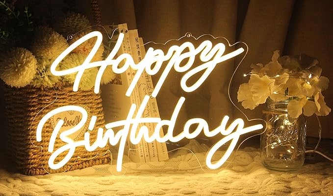 Ulalaza LED Neon Sign Night Light for Wall Party Décor Bedroom Room Bar Wedding Home Birthday Art Decoration Christmas with USB Chain Light modulator 5v 16.5''*9.1''