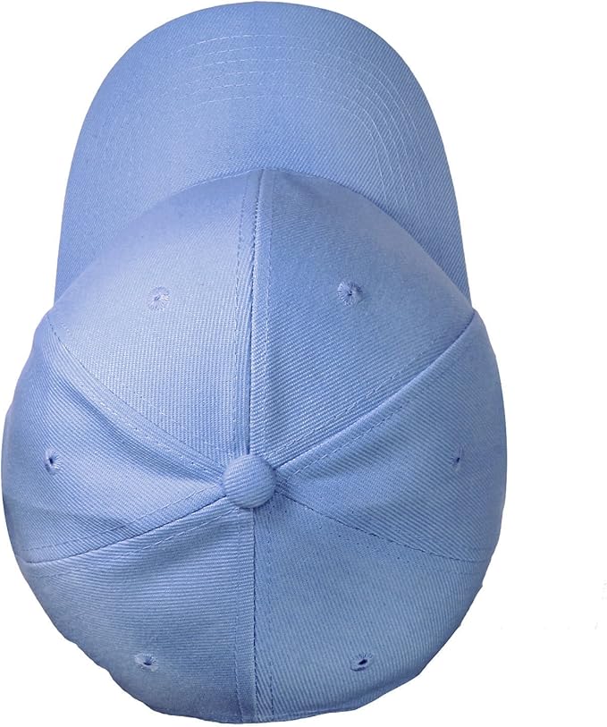 Falari 24/144 Pack Unisex Baseball Cap Bulk Wholesale Plain Blank Hat Adjustable Size