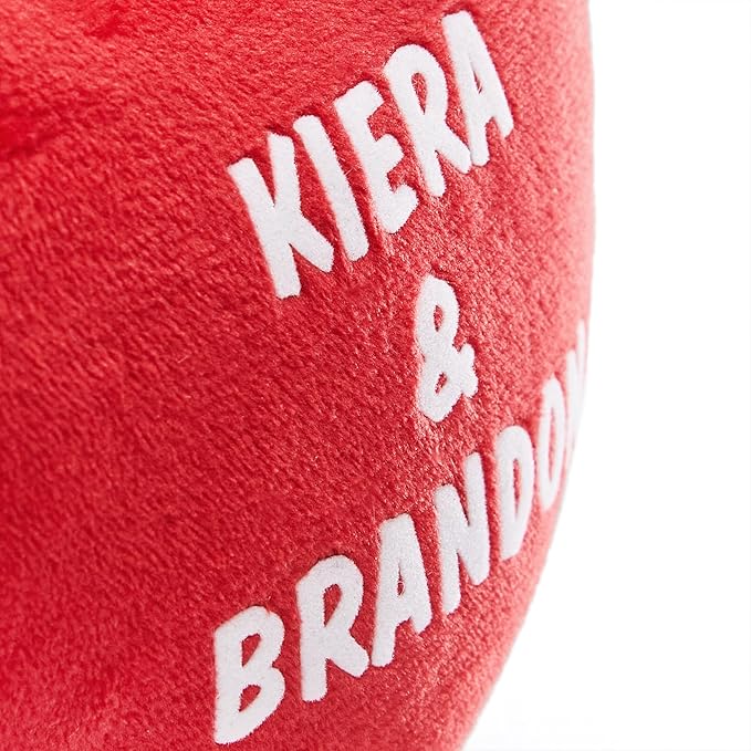 Let's Make Memories Personalized Kissy Plush Bears for Couples or Kids - Valentines Day - for Him - for Her - Romantic Stuffed Animals - Love - Amor - Te Amo - I Love You - Teddy Bears