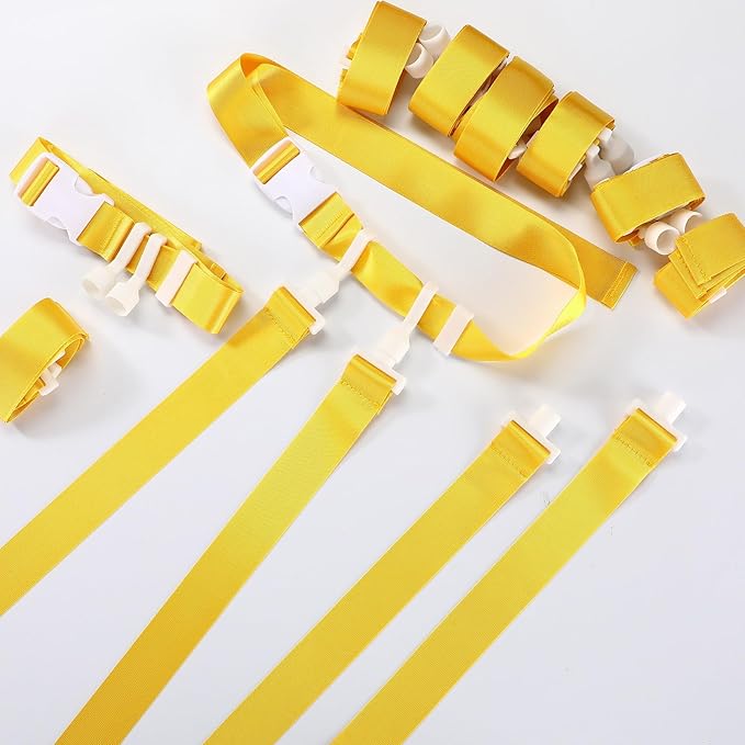 Peryiter 2/12/24/36 Player Flag Football Belt, Adjustable Football Belts and Flags for Kids Youth Adult Sport Team Training